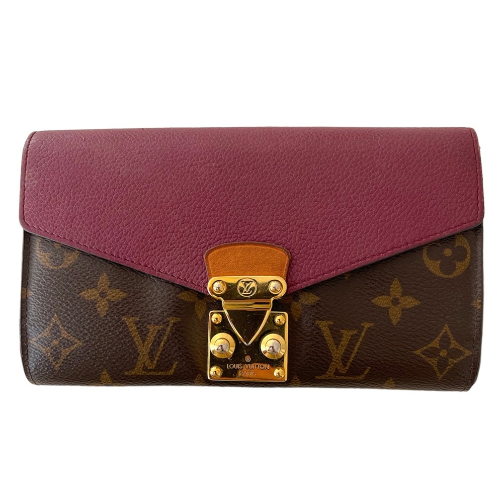 Louis Vuitton Authentic Pallas Cherry Wallet